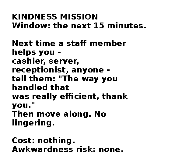 Kindness Mission