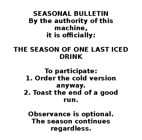 Seasonal Prompt