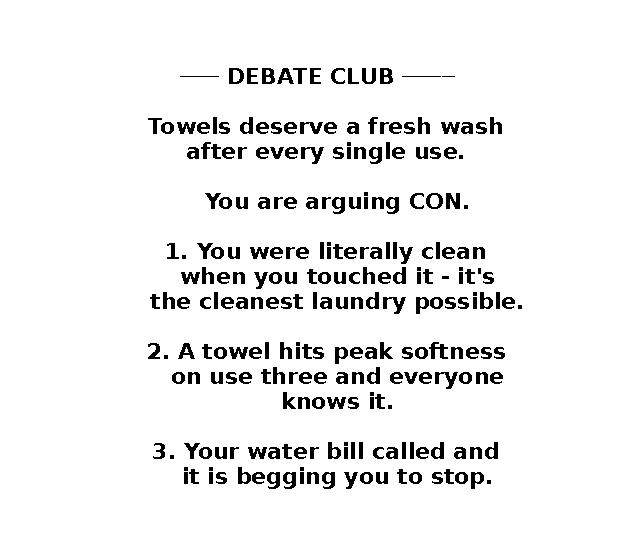Debate Club