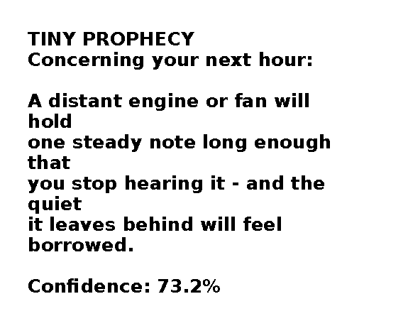 Tiny Prophecy