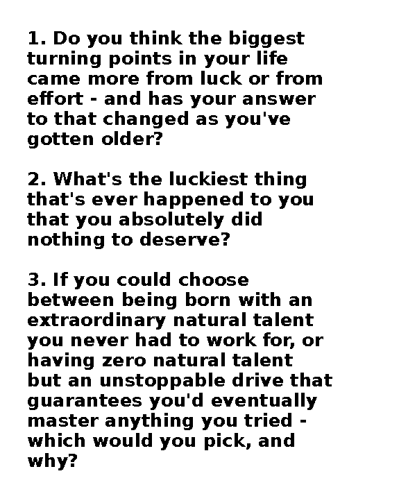 Table Topics
