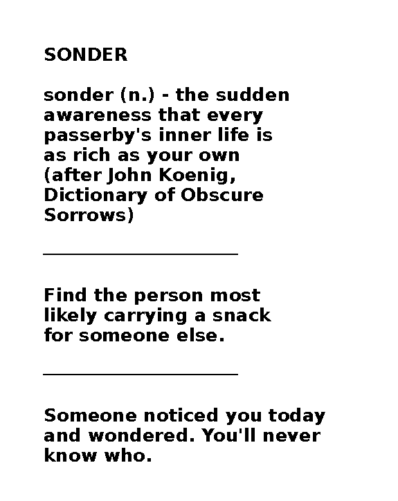 Sonder