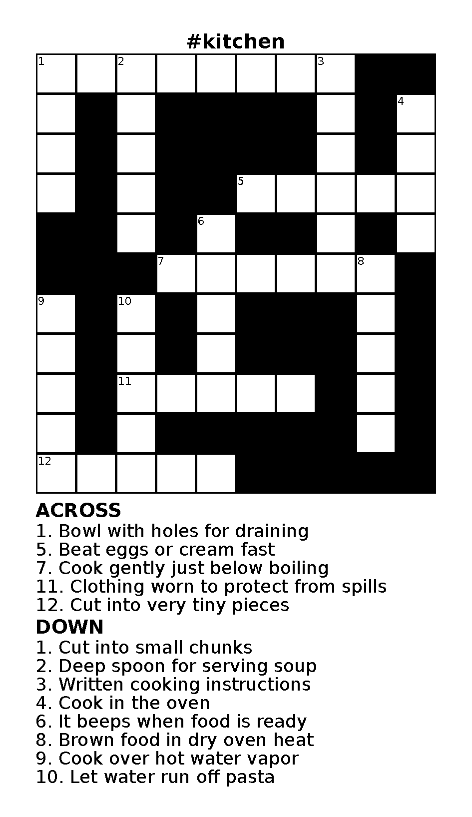 Crossword